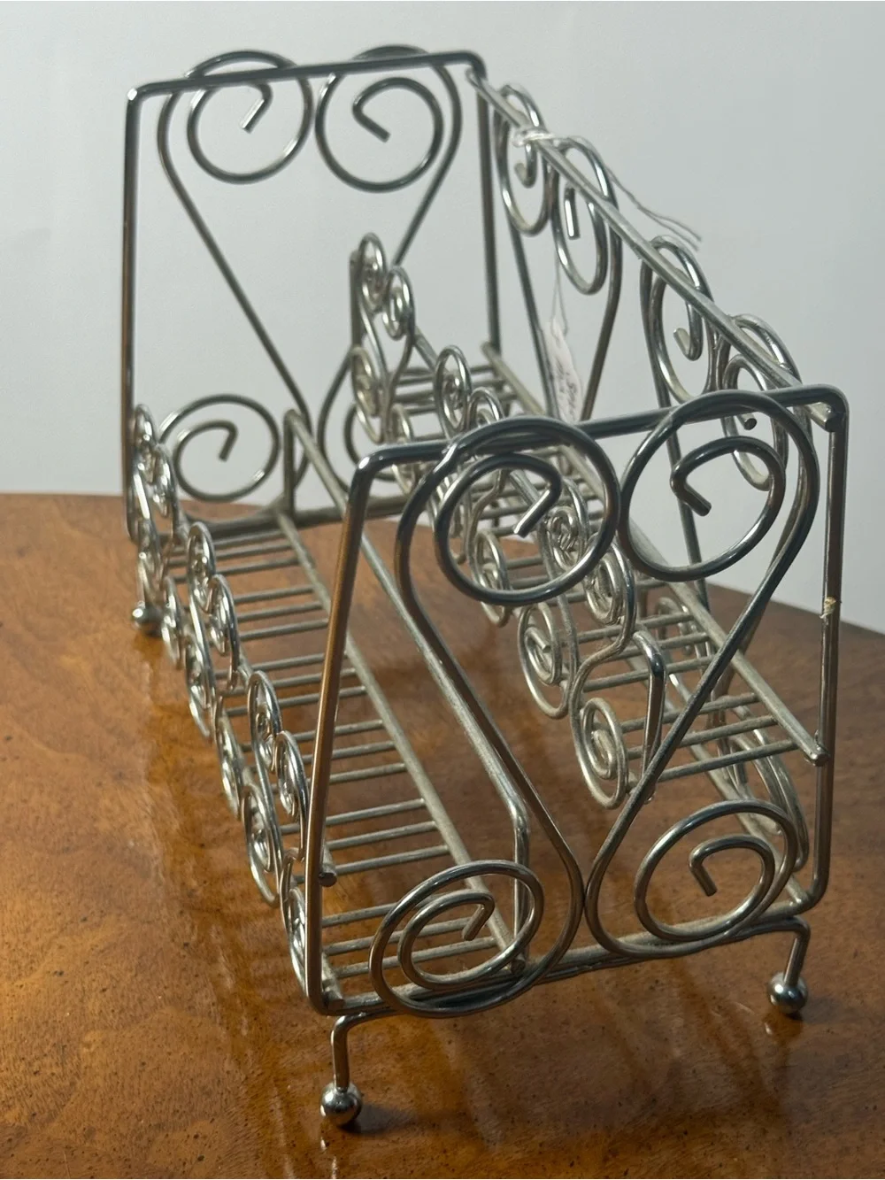 Decorative Wire Napkin Holder/Organizer